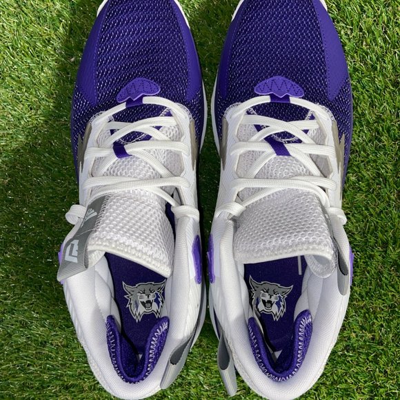 Adidas Dame 8 NCAA Weber State University Wildcats PE Basketball Shoes Mens 13.5 main image 4